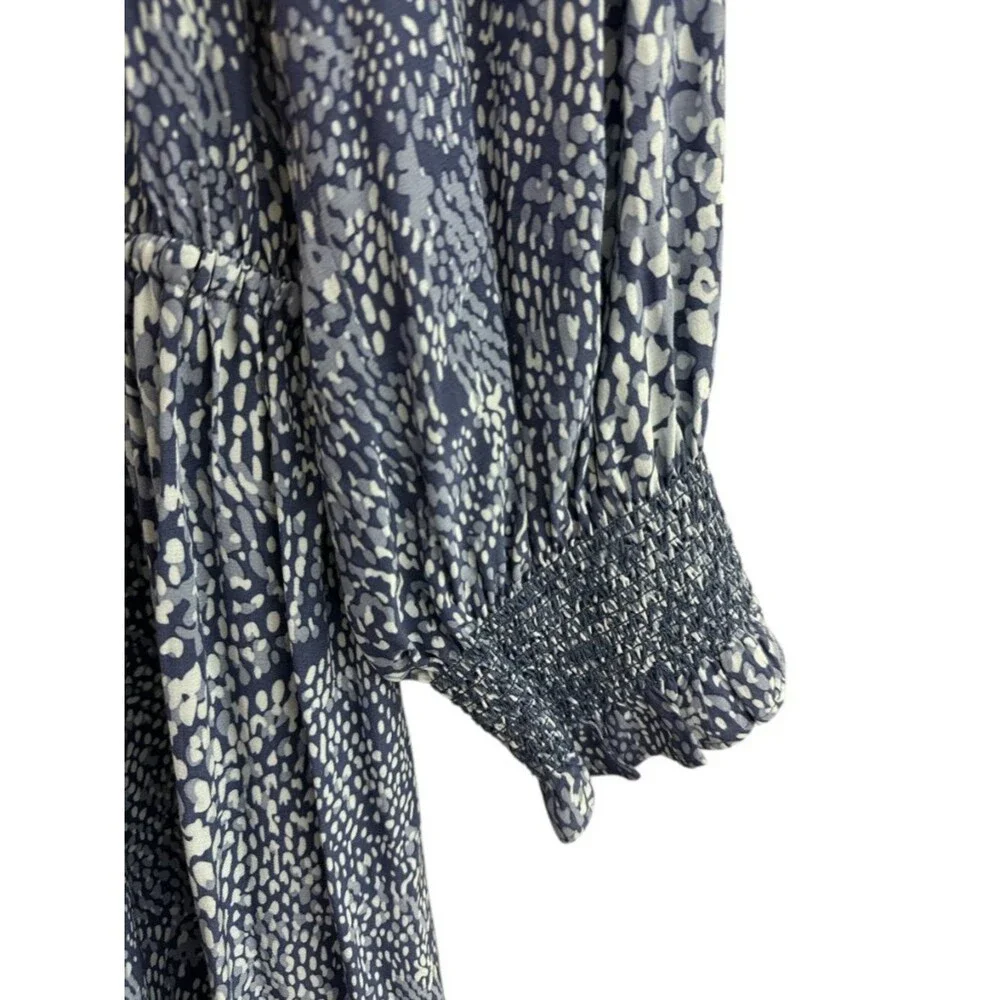 Rails shirred neckline